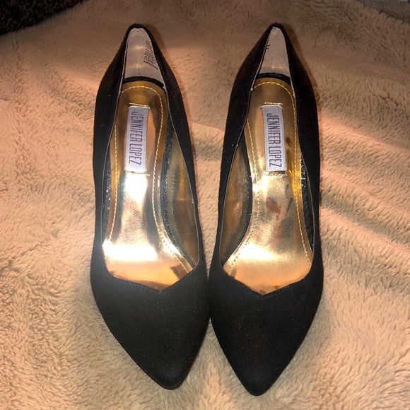 NWOT Jennifer Lopez Leather Pumps, size 6 - Picture 1 of 7
